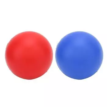 10 см в диаметре акупунктурный физический мяч для йоги с автоотскоком портативный миофасциальный мяч для ступней ног Soft Blue