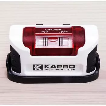 10 см зажим для ремня магнитный литой алюминиевый пузырьковый уровень красный Vision высокоточный строительный спиртовой уровень нивелир инструмент для выравнивания