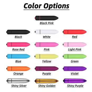 Мини-пуля 10 скоростей Вибрация Взрослый Женский Дилдо Стимуляция Клитора Секс-игрушка Вибраторы Точка G Вагинальный Вибратор Для Женщин