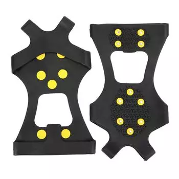 10 стальных зубцов для скалолазания на открытом воздухе, противоскользящие шипы для альпинизма(XL ) XL