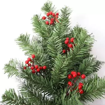 10 стилей Имитация Красного Растения Украшения Рождественские Аксессуары Пена Фрукты Ягоды