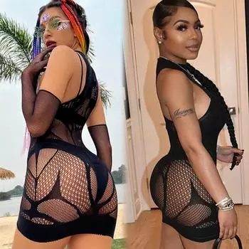 10 стилей женского модного нижнего белья, высокоэластичного мини-платья, сексуальная рыболовная сеть, короткая юбка для девушек, эротическое сетчатое облегающее платье XXS
