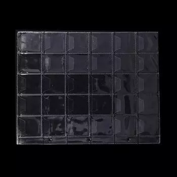 10 страниц, 30 карманов, пластиковые держатели для монет, футляр для альбома для хранения денег, 1PC