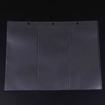 10 страниц для заметок, альбом для бумажных денег, 3 кармана, держатели для банкнот, рукава для хранения