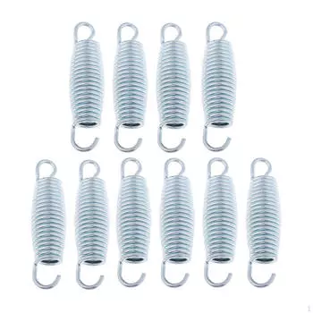 10 сверхмощных стальных пружин батута, ремонт пружинных деталей 8.8cm