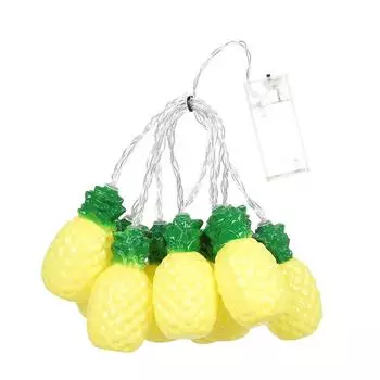 10 светодиодных гирлянд на батарейках для рождественских фонарей, безопасная гирлянда для домашней вечеринки B