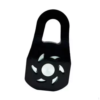 10-тонный лебедочный блок с грузоподъемностью 22 000 фунтов, высокопроизводительный буксировочный шкив для бездорожья чёрный