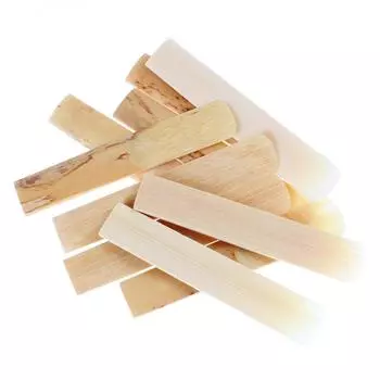 10 тростей для кларнета размером 2 1/2, легко устанавливаются на мундштук