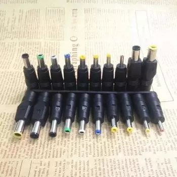 10-упаковка ноутбук мобильный адаптер питания постоянного тока Dc5.5 * 2.1mm Female Transform интерфейс преобразователь чёрный