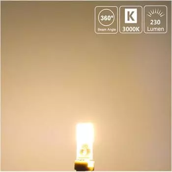 10 упаковок, мини-светодиодная лампа G4, 12 В, Smd3014, без мерцания, светодиодное освещение, силиконовое освещение, угол луча 360 градусов для хрустальной люстры, замена галогенных ламп теплый белый