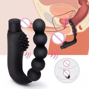10 Вибрирующая Анальная Пробка Вагина P-Spot Массажер Простаты Мастурбатор Фаллоимитатор Секс-Игрушка для Пары