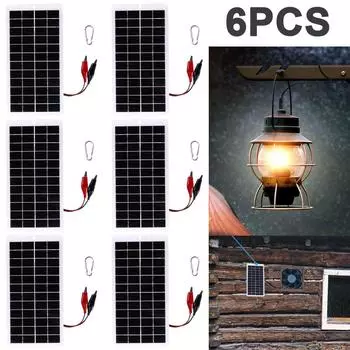 10 Вт 12 В поликремниевая солнечная панель Power Bank для наружного светильника Pump 9-12 В батарея