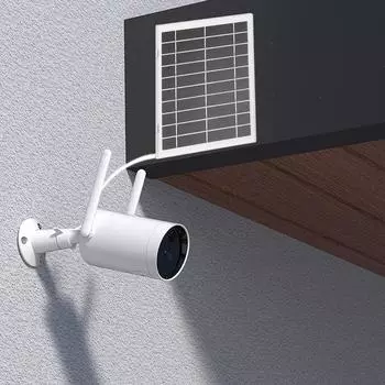 10 Вт 5 В солнечная панель для камеры безопасности с 3-контактным портом для аккумулятора, солнечная панель для камеры, 9,84-футовый кабель для зарядки, портативная солнечная зарядная панель чёрный