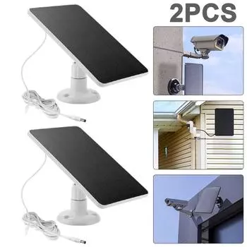 10 Вт 5 В солнечная панель монокристаллическая настенное крепление для освещения (Белый порт постоянного тока) К