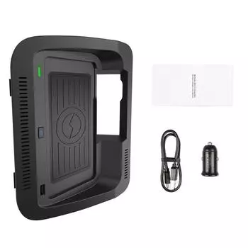 10 Вт автомобильная беспроводная зарядная панель для Toyota RAV4 XA50 Prime LE XLE XSE 2019~2024 телефон быстрая зарядная панель панель станция iPhone CHINA