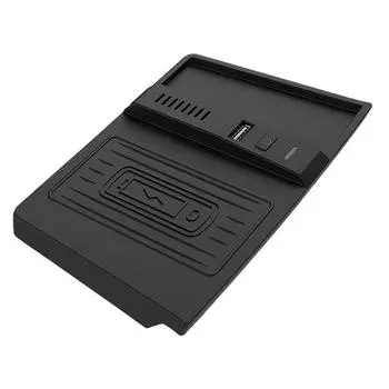 10 Вт автомобильная беспроводная зарядная панель для Subaru Crosstrek Forester 2019~2024 телефон быстрая зарядная пластина лоток аксессуары 2019 2020 2024 CHINA