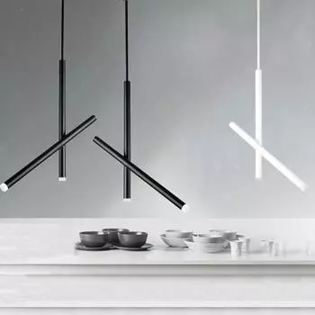 10 Вт вращающийся светодиодный подвесной светильник для спальни, прикроватный светильник в скандинавском стиле, прожектор, остров, барная стойка, магазин, подвесной светильник Warm White 3000K