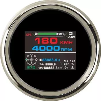 10 в 1 85-мм датчик GPS спидометр одометр с GPS антенной спидометр в милях в час