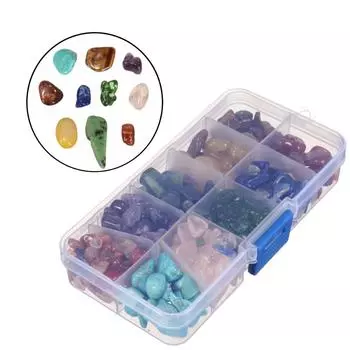 10 видов камня, натуральный кристалл кварца, каменная крошка, энергетические кристаллы, минеральный образец разноцветный
