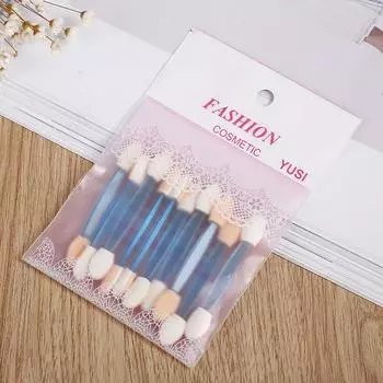 10 x косметический макияж, аппликаторы-губки для теней для век, двусторонние