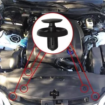 10 зажимов для крышки двигателя для Toyota 4runner Avalon Camry Corolla Highlander Matrix Prius Rav4 Scion Sequoia Sienna Solara Tacoma