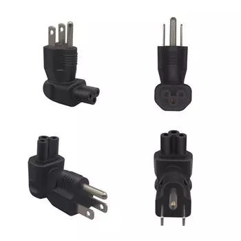 10A 250V 3-контактный адаптер питания NEMA 5-15P - C5 для стандартной замены компьютера, разъем-преобразователь вилки переменного тока