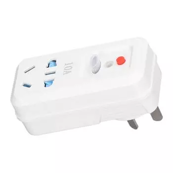 10A Защита от утечки тока Адаптер для розетки Вилка в автоматический выключатель Преобразователь Розетка AU Вилка 220 В