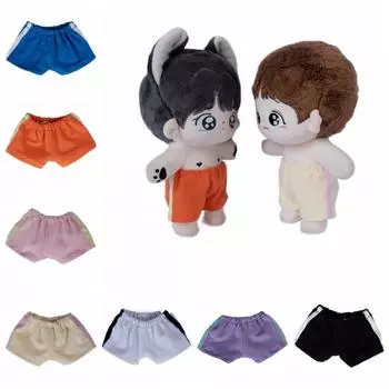 10cm 20cm Doll No Attributes Doll Clothes Casual Cotton Doll Clothes DIY Clothes 20cm белый/чёрный