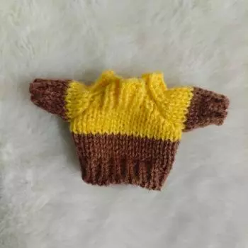 10Cm Baby Clothes Dog Clothes Replacement Sweater Doll Doll Accessories Cotton Doll Clothes