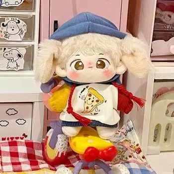 10cm Cotton Dolls Dress New Baby Clothes Doll Clothes Multicolor Embroider BJD Doll Clothes Master Dog