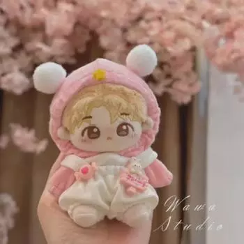 10cm Doll Clothes Spring Rabbit Bib