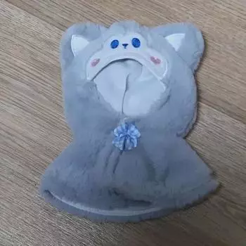 10cm Doll Clothes Wolf Cape/cape