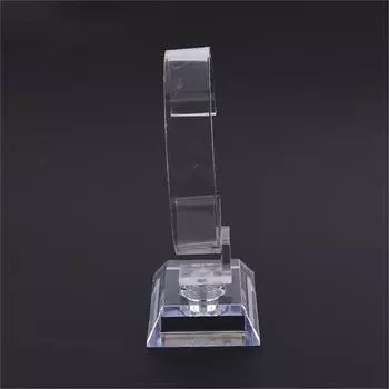 10 см пластиковый держатель для наручных часов, стойка для демонстрации, распродажа, подставка для инструментов, прозрачная упаковка для ювелирных изделий, общая высота, подставка для демонстрации часов чистый