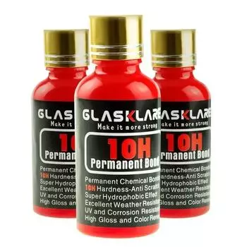 10H Car Polish Liquid Ceramic Coat Hydrophobic Glass Coating Защитная пленка для стекла Уход за автомобилем Защита от царапин