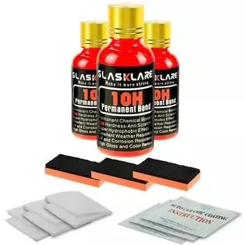 10H Car Polish Liquid Ceramic Coat Hydrophobic Glass Coating Защитная пленка для стекла Уход за автомобилем Защита от царапин