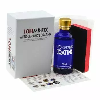 10H керамическое покрытие, полирующий воск, супергидрофобный уход за краской, долговечность, антикоррозионное покрытие, кристалл, жидкое стекло для автомобиля