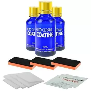 10H керамическое покрытие, полирующий воск, супергидрофобный уход за краской, долговечность, антикоррозионное покрытие, кристалл, жидкое стекло для автомобиля