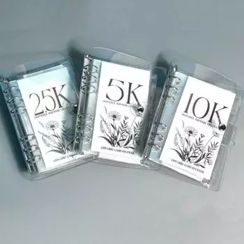 10K Книга Экономия Переплет Деньги Конверт Экономия Вызов Переплет Бюджет Для Наличных Экономия Денег