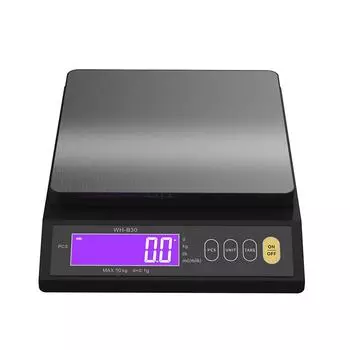 10kg/0.1g Digital Coffee Scale Rechargeable Electronic Smart Kitchen Balance Precision Espresso Scales Measuring Tools чёрный