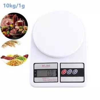 10kg/1g Kitchen Scales Digital Balana Food Scale High Precision Kitchen Electronic Scale Balancer Weighing Equipment Russian Federation