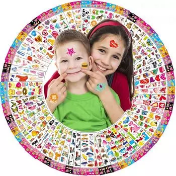 10Листы Разные 3D Симпатичные мультяшные наклейки Игрушки Забавная игрушка для детей на скрапбук Телефон Наклейка Подарки Животные Тигр Цветы Любовь красный