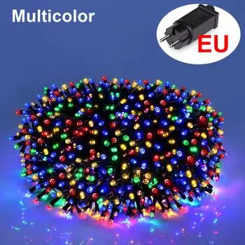 10M-100M Fairy Lights Led String Garland Christmas Light Waterproof Outdoor Indoor For Tree Street Wedding Party 2024 Decoration 10M 100LEDs