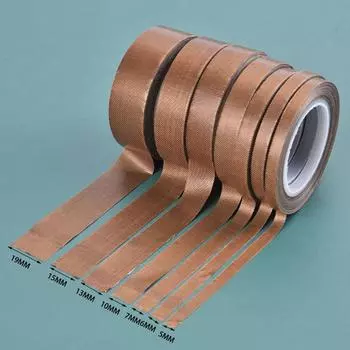 10M 300-градусная высокотемпературная клейкая лента для машины Ptfe Tape 5MM