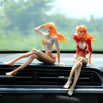 10м игрушки для автомобилей One Piece Nami Action Figure Collection Toys Рождественский подарок 1шт Pack of 1 белый