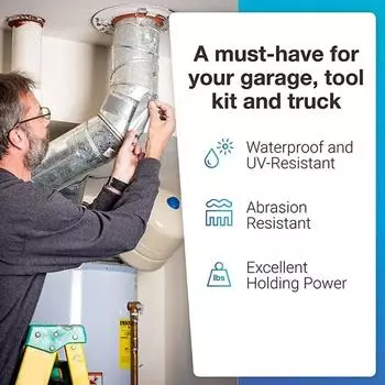 10M супер клейкая лента на тканевой основе для ковров, полов, водонепроницаемая клейкая лента для ремонта труб 10mm&10M&250u серый