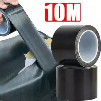 10M тканевая основа ленты высоковязкая многофункциональная подушка сиденья дивана стул черная кожа ремонт водонепроницаемая лента 5cm*10M-1PC