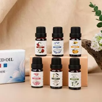 10ml Air Freshener Natural Plant Aromatherapy Essential Aroma Diffuser Fragrance Humidifier Conditioning Oil Refill F0x8
