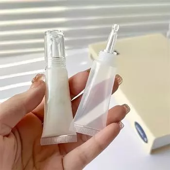 10 мл косметический мягкий тюбик солнцезащитный крем лосьон жидкая основа многоразовые флаконы гиалуроновая кислота капельница пустой флакон 1pcs