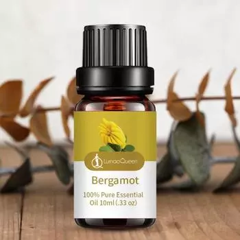 10ML Глубокая очистка Ароматическое масло Для уменьшения пор Универсальное успокаивающее средство для кожи Бергамот Незаменимый