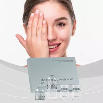 10ML Hyaluronic Facial Kit Gentle Hydration Nourishing Skin Roller Cleansing Acne Blackhead Kit One Size